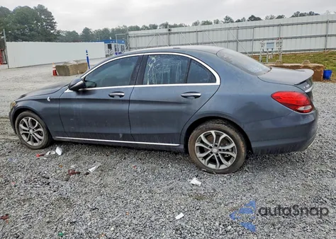 2015 Mercedes-Benz C 300 4Matic from USA, damaged, VIN 55SWF4KB1FU016294